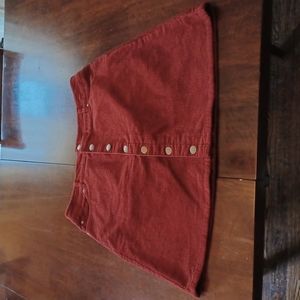 Corduroy Skirt